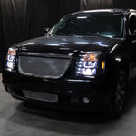 Spec-D 07-14 GMC Yukon Denali 1500 2500 Headlights U-Bar Black