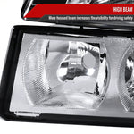 Spec-D 02-06 Avalanche 1500/2500 Headlights OEM Style Bumper Lights