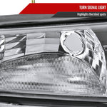 Spec-D 02-06 Avalanche 1500/2500 Headlights OEM Style Bumper Lights