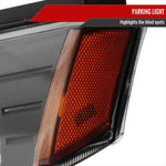 Spec-D 02-06 Avalanche 1500 2500 Headlights Bumper Lights Black