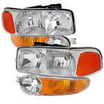Spec-D 99-06 GMC Sierra/ 00-06 Yukon Denali Headlights OEM Style