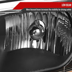Spec-D 03-23 Express Savana Headlights OEM Style Amber Bumper