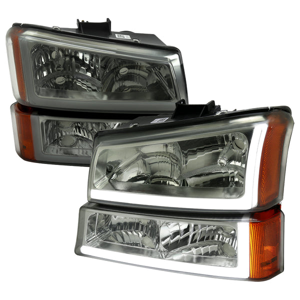 Spec-D 03-06 Chevy Silverado GMC Sierra Tail Lights G3 Smoked
