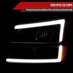 Spec-D 02-06 Avalanche 03-07 Silverado Headlights OEM Style