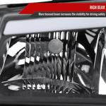 Spec-D 02-06 Avalanche 03-07 Silverado Headlights OEM Style