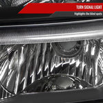 Spec-D 02-06 Avalanche 03-07 Silverado Headlights Bumper Lights