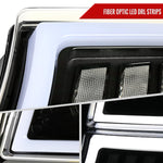Spec-D 03-06 Chevy Silverado GMC Sierra Headlights Halo Black/Smoked