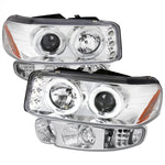 Spec-D 01-06 GMC Yukon/XL Denali/02-06 GMC Sierra Halo Bumper Lights