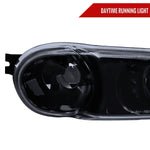Spec-D 01-06 GMC Yukon Denali 02-06 Sierra Halo Bumper Lights Black
