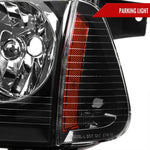 Spec-D 06-10 Dodge Charger Headlights OEM Style w/ Corner Lights Black