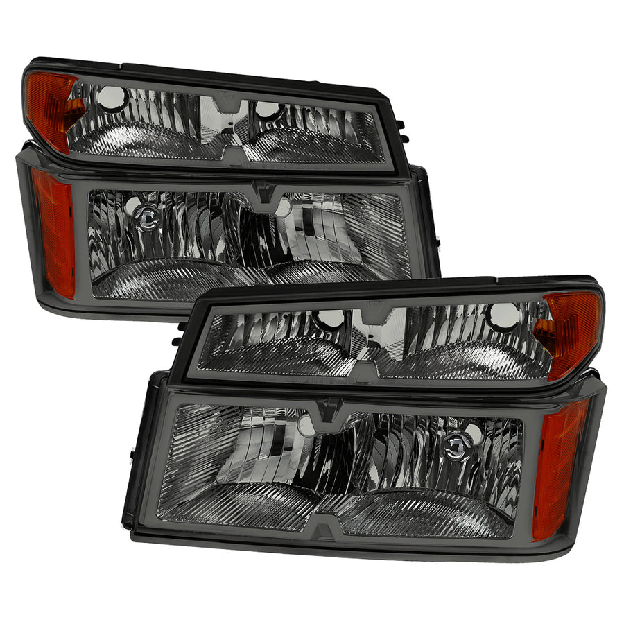 Spec-D 04-12 Chevy Colorado GMC Canyon Tail Lights Black Red