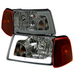 Spec-D 01-11 Ranger Bar OE Style/Amber Corner Lamp /Smoked Headlights