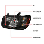 Spec-D 05-06 Tundra/05-07 SR5 Ltd Sequoia OE Style Corner Lights Black