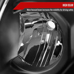 Spec-D 03-05 4Runner OE Style Headlights Black 2LH-4RUN03JM