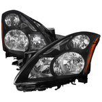 Spec-D 10-12 Nissan Altima 4DR Headlights OEM Style Black
