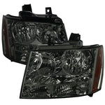 Spec-D 07-14 Avalanche/Tahoe/Suburban OE Style Smoked Headlights