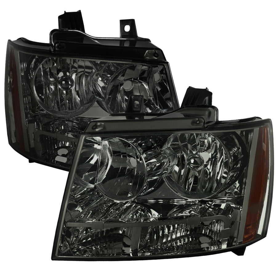 Spec-D 07-14 Avalanche/Tahoe/Suburban OE Style Smoked Headlights