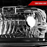 Spec-D 07-14 GMC Sierra Avalanche Headlights OEM Style Black