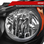 Spec-D 08-18 Grand Caravan Chrysler Town Country Headlights Black