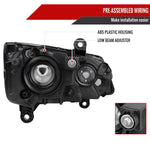 Spec-D 08-18 Grand Caravan Chrysler Town Country Headlights Black