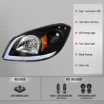 Spec-D 05-10 Cobalt Pontiac G5/Pursuit Projector Headlights Black