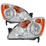 Spec-D 05-06 Honda CR-V Headlights JDM Projector Chrome/Clear