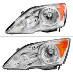 Spec-D 07-11 Honda CR-V OEM Style Headlights Chrome/Clear