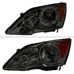 Spec-D 07-11 Honda CR-V OE Style Chrome w/ Smoked Lens Headlights