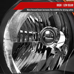 Spec-D 07-11 Honda CR-V Headlights OEM Style Matte Black/Clear