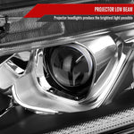 Spec-D 16-21 Honda Civic Projector Headlights OEM Style Chrome