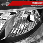 Spec-D 16-21 Honda Civic Projector Headlights OEM Style Chrome