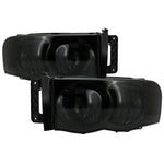 Spec-D 02-05 Ram 1500/03-05 Ram 2500 3500 Headlights OEM Style Smoked