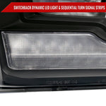 Spec-D 09-18 Ram 1500/10-18 Ram 2500 3500 Sequetial Headlights Black