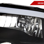 Spec-D 09-19 Ram 1500/10-19 Ram 2500/3500 Strip Headlights Black