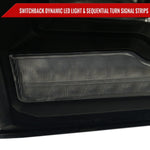 Spec-D 10-18 Dodge Ram/ 19-21 Ram Classic SEQ Bar Headlights Black
