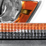 Spec-D 04-06 Dodge Durango Headlights OEM Style Chrome Amber
