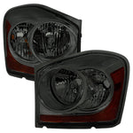 Spec-D 04-06 Dodge Durango OE Style Chrome w/ Smoked Lens Headlights