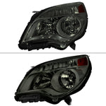 Spec-D 10-15 Chevy Equinox Headlights OEM Style Chrome/Smoked Lens