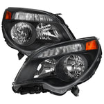 Spec-D 10-15 Chevy Equinox Headlights OEM Style Matte Black