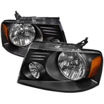 Spec-D 04-08 Ford F-150/ 06-08 Lincoln Mark LT OE Style Headlights Blk