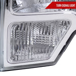 Spec-D 09-14 Ford F-150 OEM OEM Style Headlights Chrome
