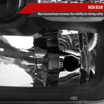 Spec-D 15-17 Ford F-150 Headlights OEM Style Replacement Black