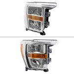 Spec-D 21-23 Ford F-150 Passenger Replacement Headlight OEM Style Chrome