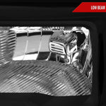 Spec-D 21-23 Ford F-150 Headlights OEM Style Halogen Black/Clear