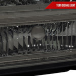 Spec-D 05-07 Ford F-250 F-350 Headlights Projector Jet Black/Smoked G3