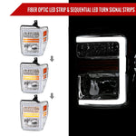 Spec-D 08-10 F250/F350/F450/F550 Super Duty SEQ OE Style Headlights