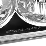 Spec-D 01-03 Highlander Headlights OEM Style Chrome