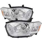 Spec-D 08-10 Highlander Headlights OEM Halogen Replacement Chrome