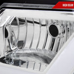 Spec-D 00-05 Chevy Impala Headlights LED Bar OEM Style Chrome