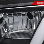 Spec-D 00-05 Chevy Impala LED Bar Headlights OEM Style Black